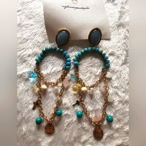 NWT FREE PEOPLE DANGLE EARRINGS